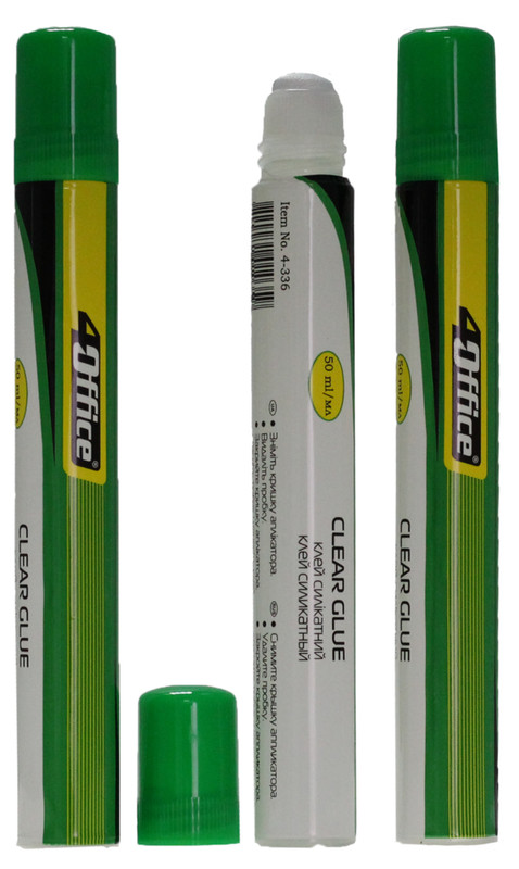 Клей-олівець 4OFFICE (4-336), силікатний, 50мл (4-336)